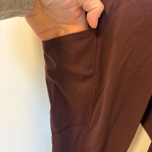 Outdoor Research Women's Leggings Maroon Size XS pockets Hiking Camping burgundy - Picture 5 of 12